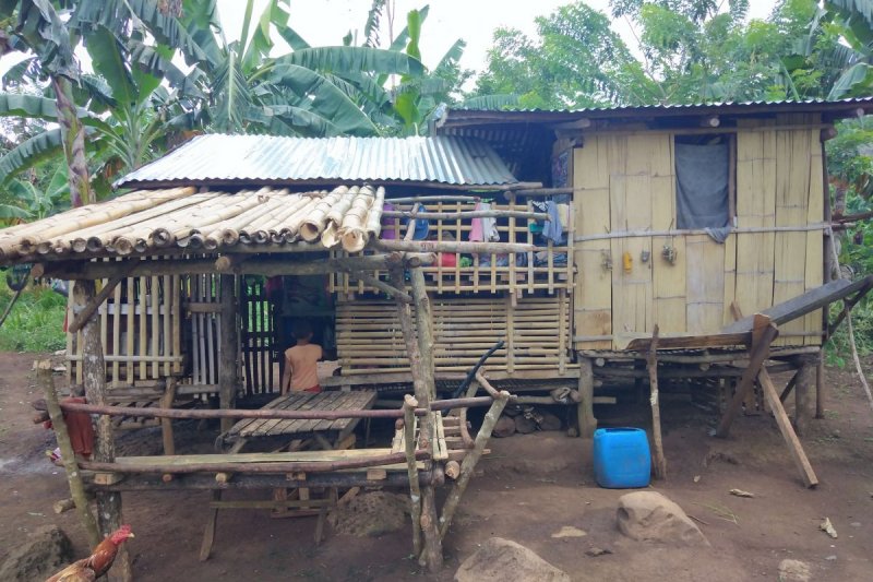Die Menschen auf Mindanao leben in sogenannten „Nipa Huts“.